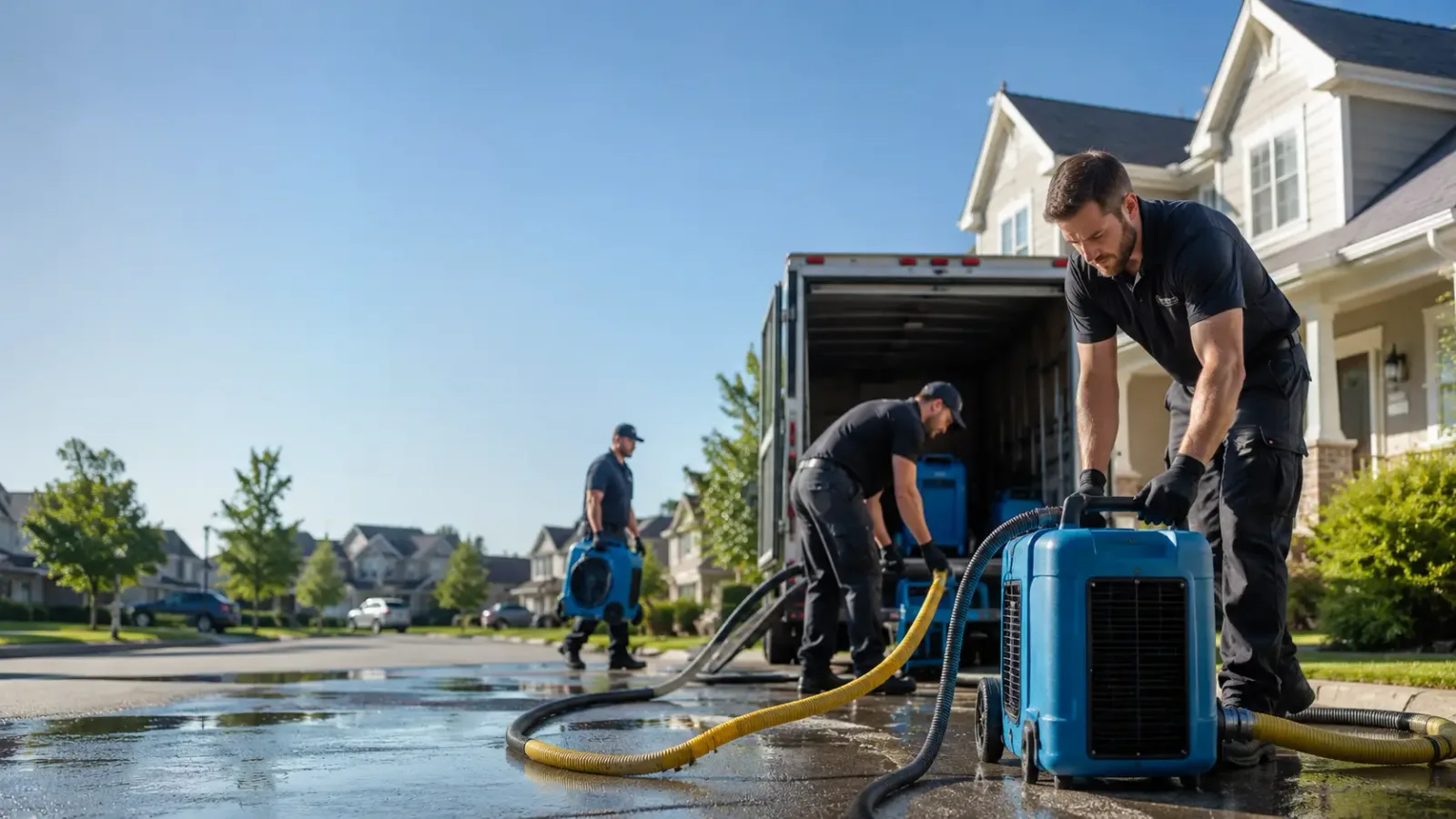 Water Damage Mitigation in Deputy, IN